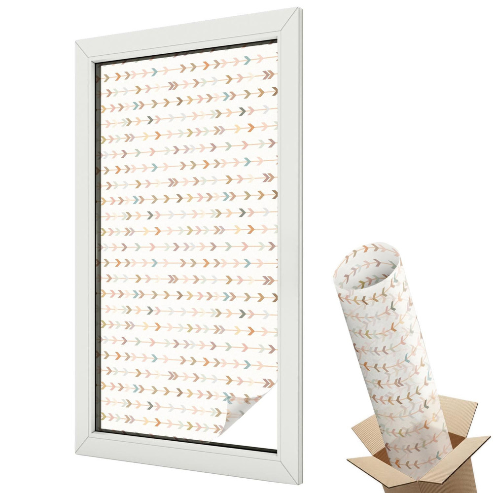 Dekoracyjna folia okienna Strzałkowy wzór