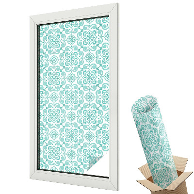 Witraż naklejka na okno Wzór klasyczny