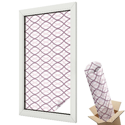 Dekoracyjna folia okienna Owalne kształty