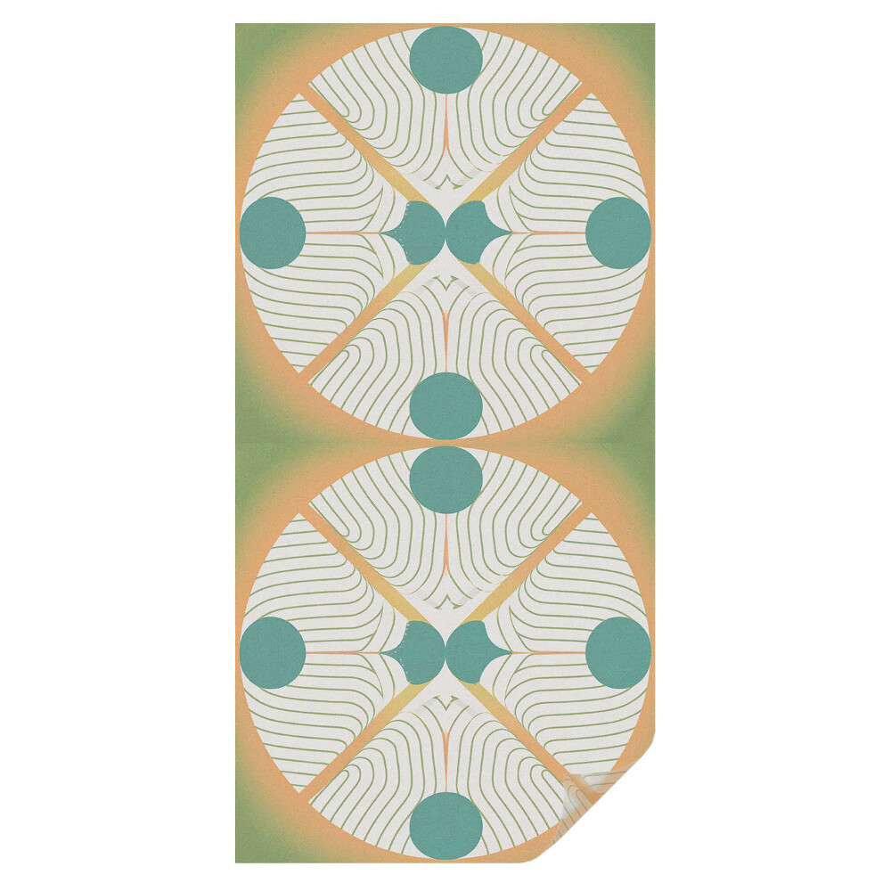 Dekoracyjna folia okienna Geometryczna harmonia