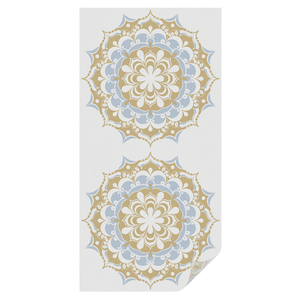 Dekoracyjna folia okienna Mandale boho