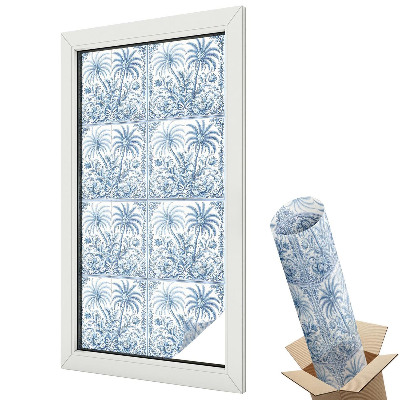 Dekoracyjna folia okienna Tropikalny pejzaż