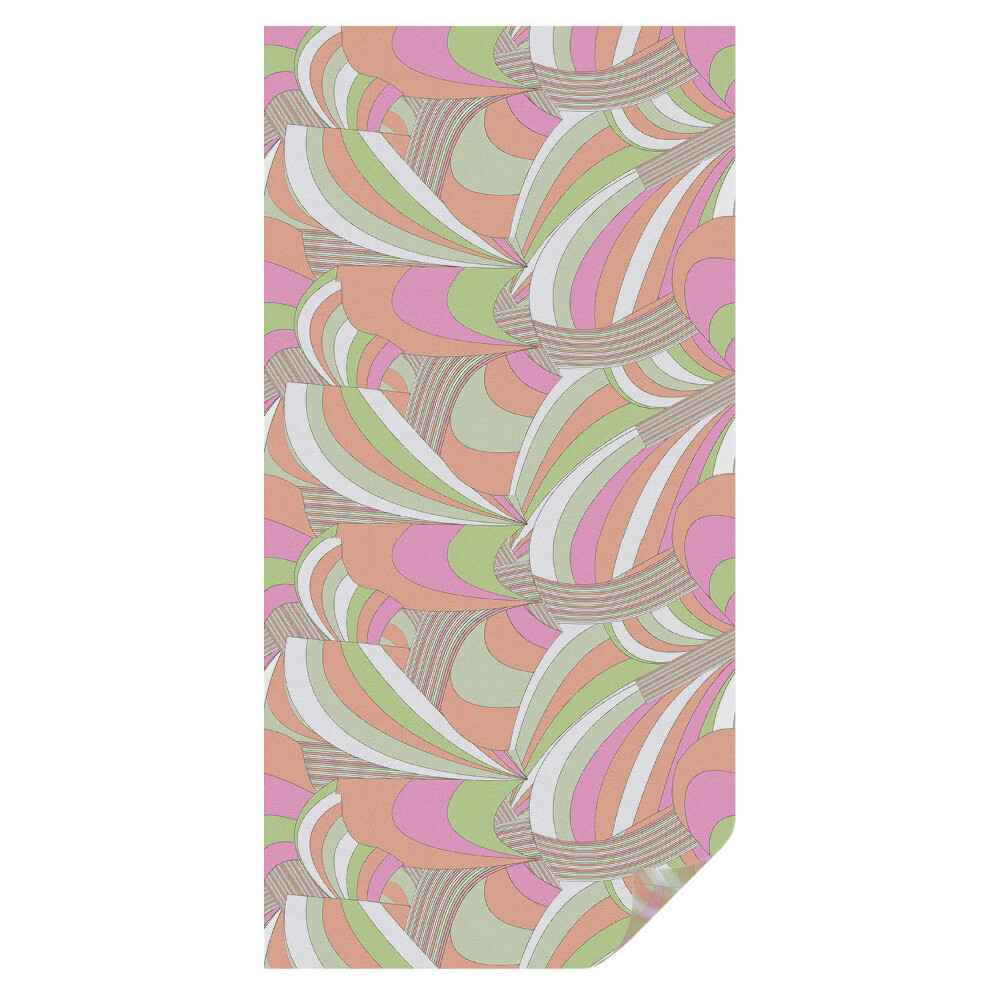 Dekoracyjna folia okienna Kolorowy zygzak