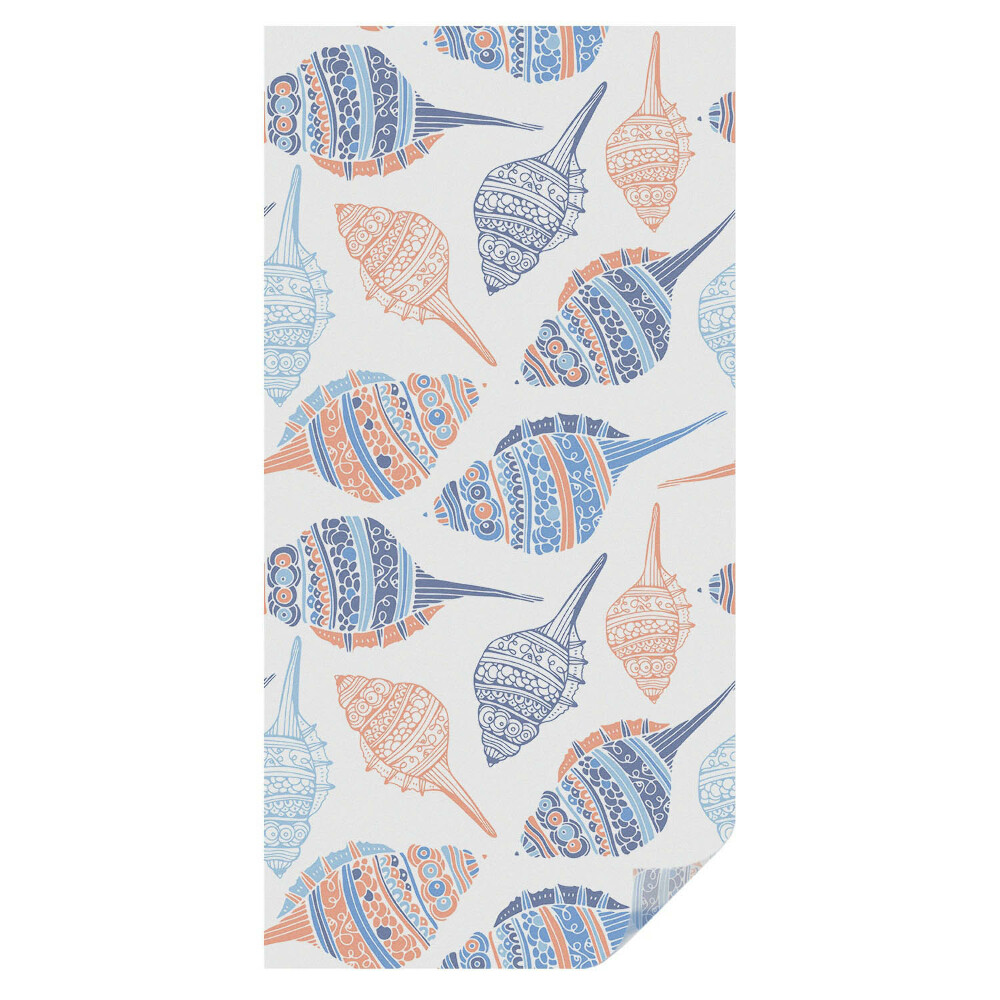 Witraż naklejka na okno Morskie muszle