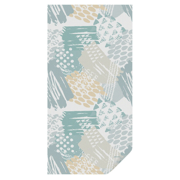 Mleczna folia na okno witraż Abstrakcyjna mozaika