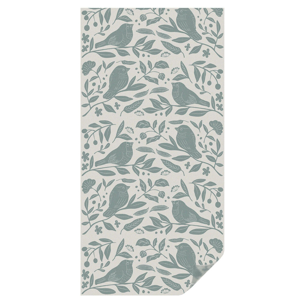 Witraż naklejka na okno Ptasi motyw