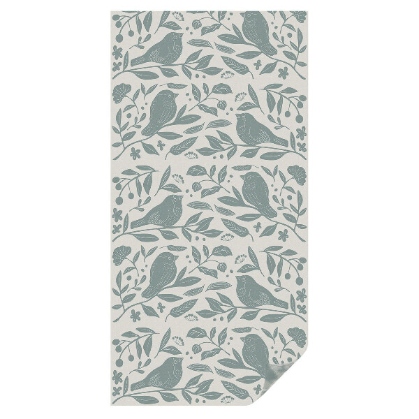 Witraż naklejka na okno Ptasi motyw