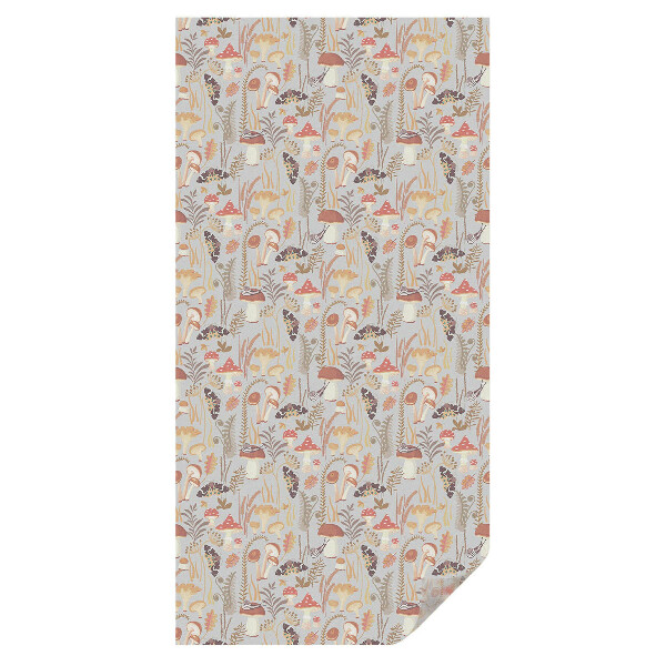 Witraż naklejka na okno Leśny wzór