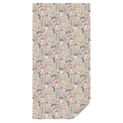 Witraż naklejka na okno Leśny wzór