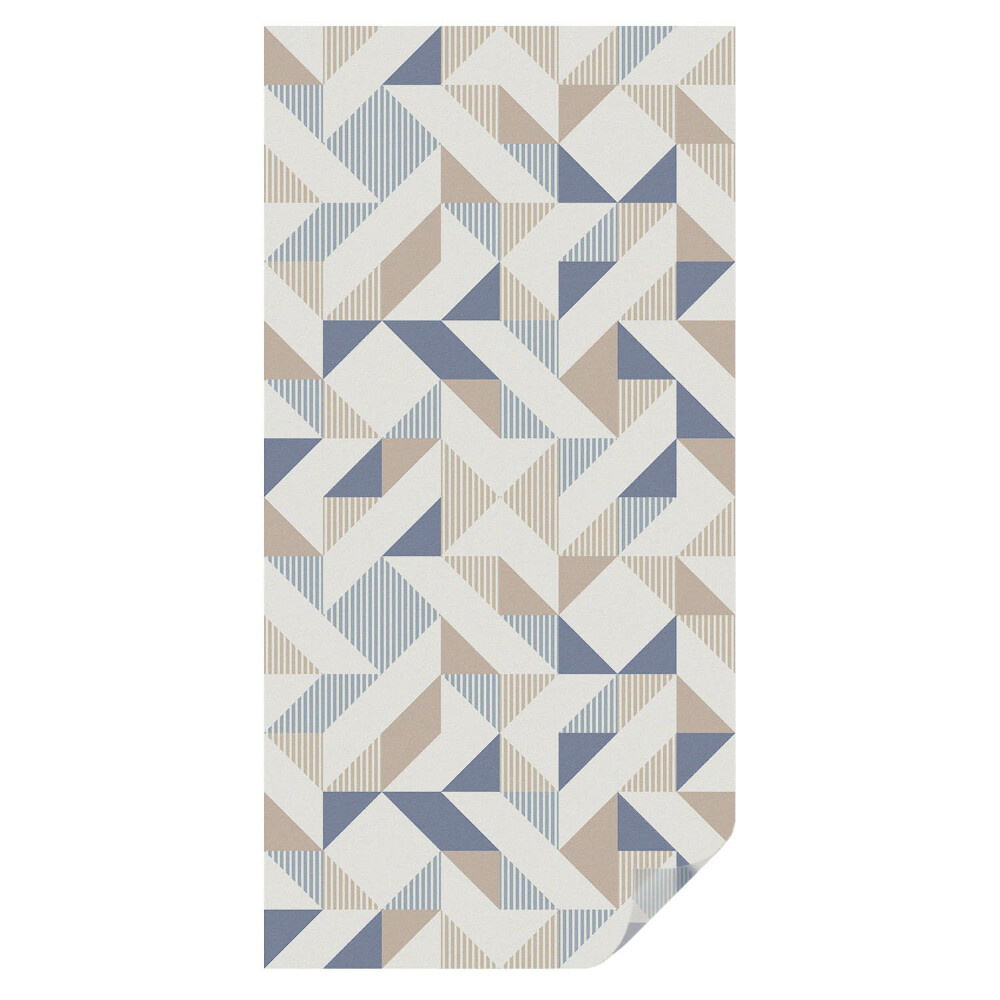 Witraż naklejka na okno Geometryczne wzory