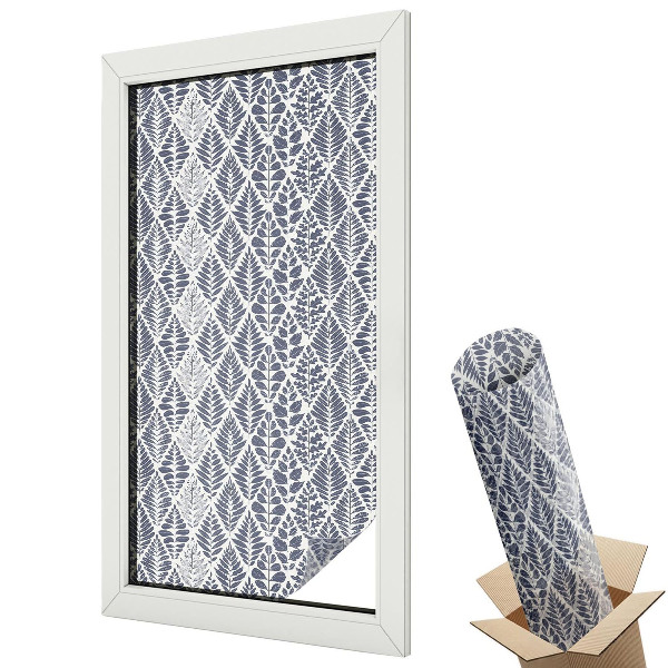 Dekoracyjna folia okienna Liście wzorzyste