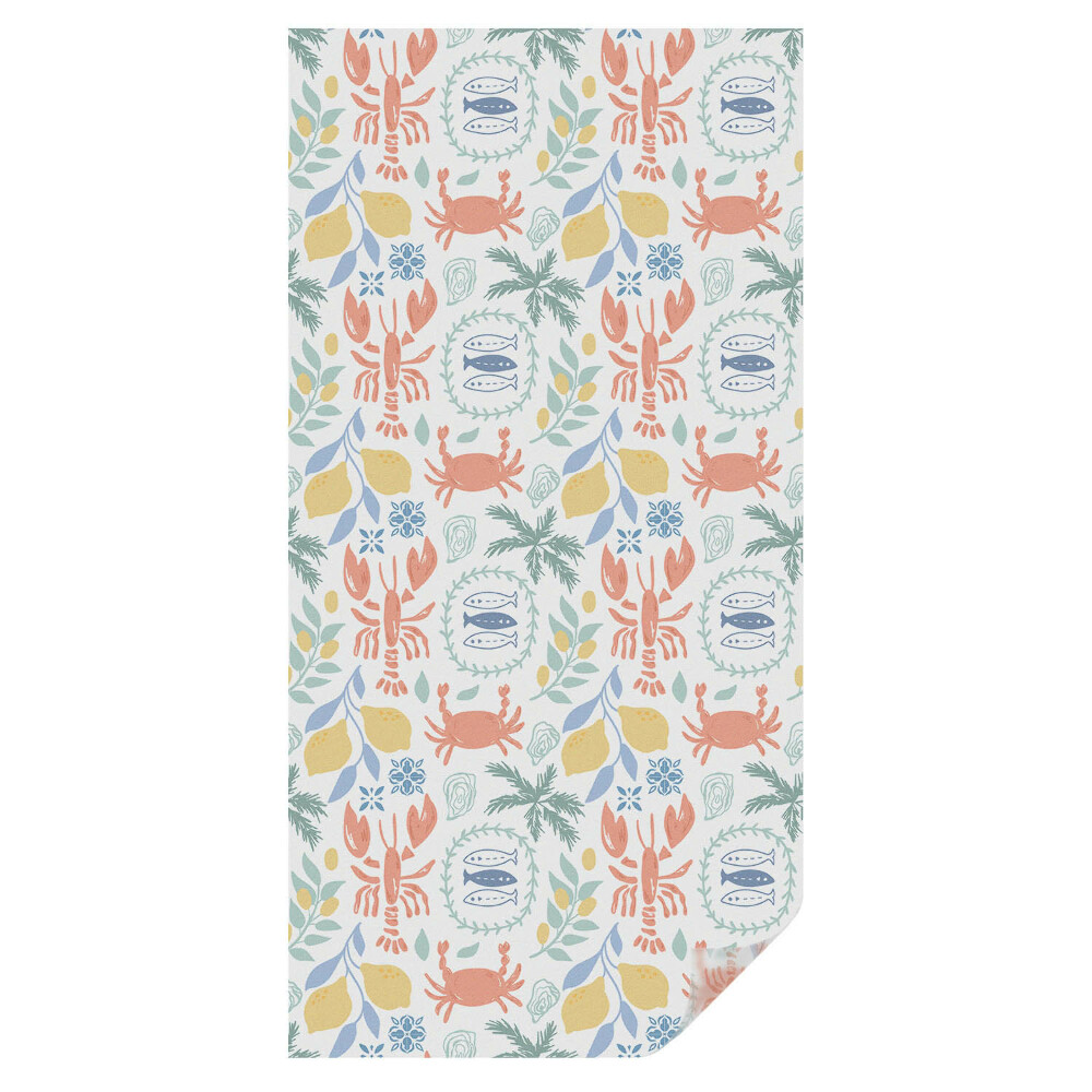 Witraż naklejka na okno Morskie motywy