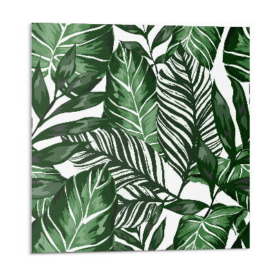 Płytki ścienne Liście tropikalne w wzorze