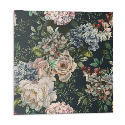 Kafelki samoprzylepne Kwiatowy wzór na tle