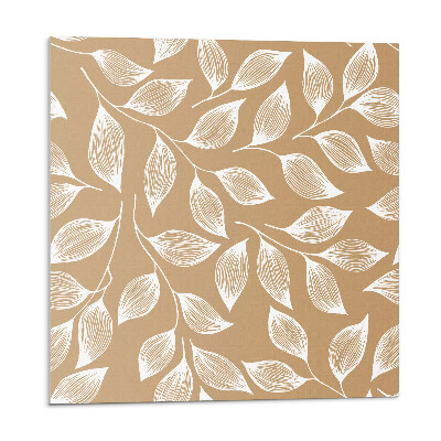 Kafelki samoprzylepne Liście na tle tekstury