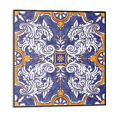 Kafelki samoprzylepne Wzór florystyczny z ornamentami