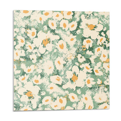 Samoprzylepne płytki Kwiatowy wzór na tle