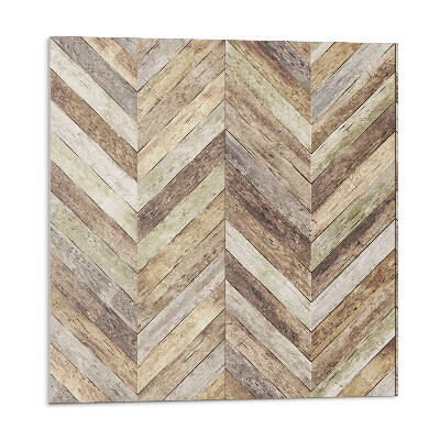 Kafelki samoprzylepne Wzór w jodełkę z desek