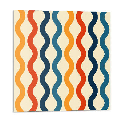 Płytki ścienne Fale w rytmicznym układzie