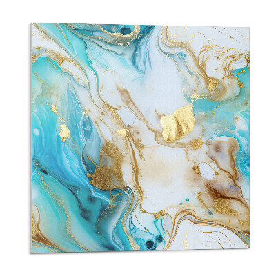 Samoprzylepne płytki Abstrakcyjne fale i plamy