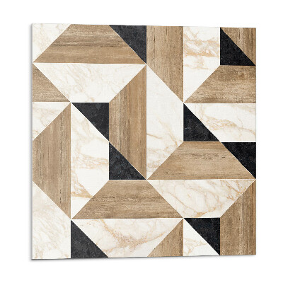 Samoprzylepne płytki Geometryczny wzór płytek