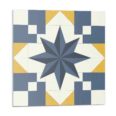 Płytki ścienne Geometryczny wzór gwiazdy