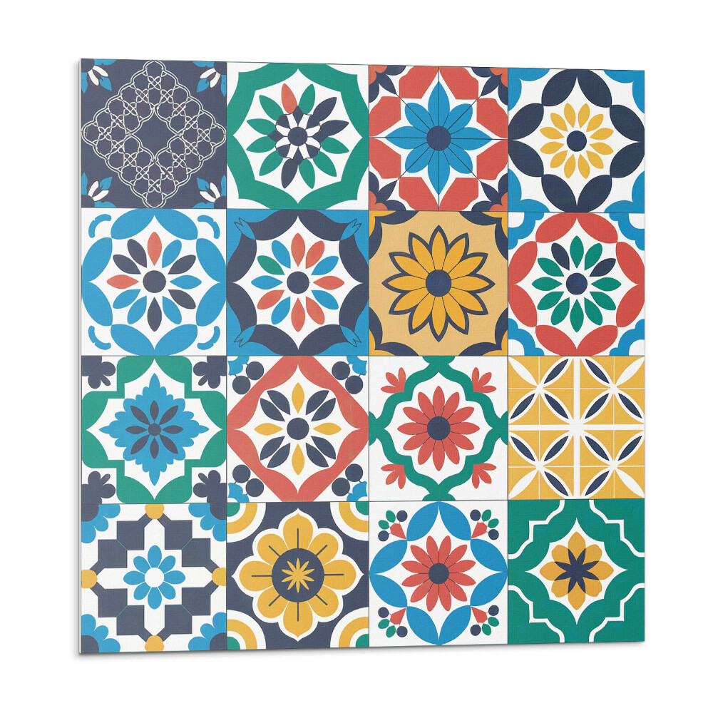 Kafelki samoprzylepne Wzory mozaikowe w układzie