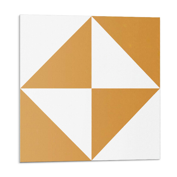 Kafelki samoprzylepne Geometryczne trójkąty w kwadratach