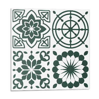 Kafelki samoprzylepne Wzory kwiatowe i geometryczne