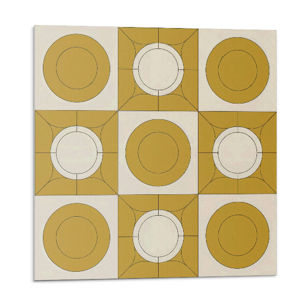 Kafelki samoprzylepne Geometryczny wzór z okręgami