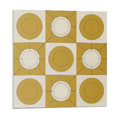 Kafelki samoprzylepne Geometryczny wzór z okręgami