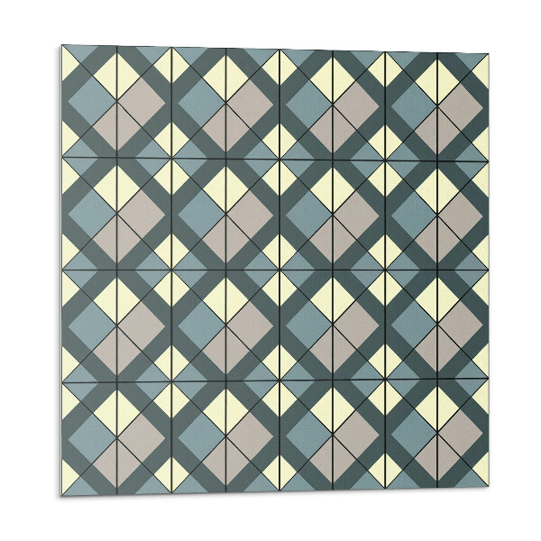 Kafelki samoprzylepne Geometryczny wzór w kratkę