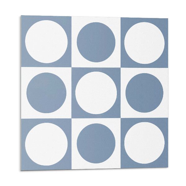 Kafelki samoprzylepne Geometryczne okręgi w siatce