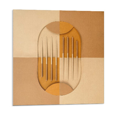 Samoprzylepne płytki Geometryczny wzór z fakturą