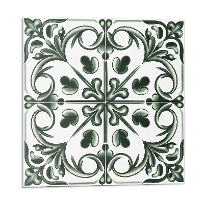 Kafelki samoprzylepne Wzór roślinny w kafelku