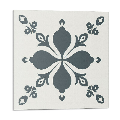 Samoprzylepne płytki Ornamentalny wzór z liśćmi