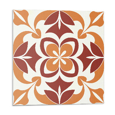 Kafelki samoprzylepne Kwiatowy wzór z liśćmi