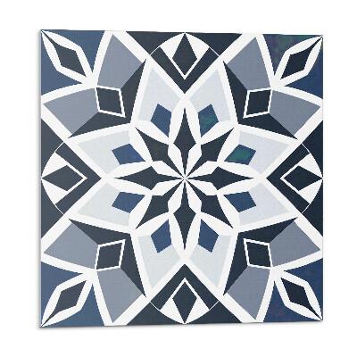 Płytki ścienne Geometryczny wzór kwiatowy