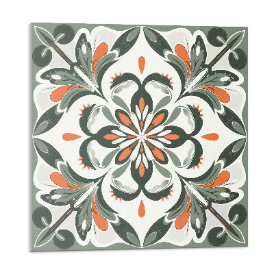 Płytki ścienne Kwiatowy wzór z liśćmi