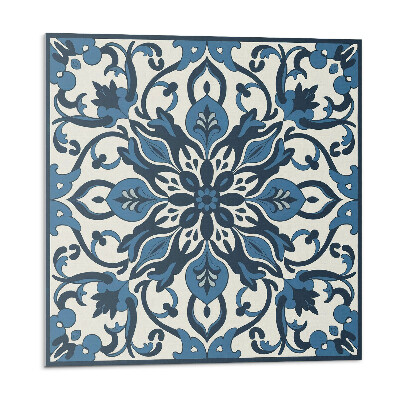 Kafelki samoprzylepne Wzór kwiatowy z liśćmi