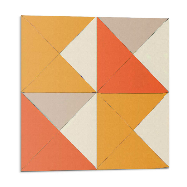 Płytki ścienne Geometryczne trójkąty w układzie