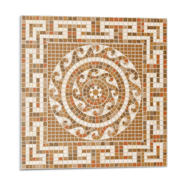 Płytki ścienne Mosaic with circular pattern