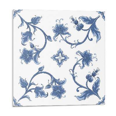 Kafelki samoprzylepne Kwiatowy wzór na tle