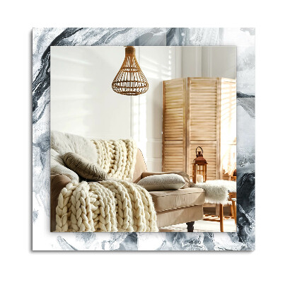 Lustro dekoracyjne prostokątne Abstrakcyjna kompozycja malarska