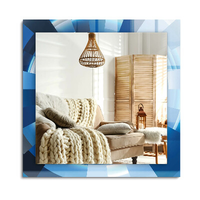 Lustro dekoracyjne prostokątne Abstrakcyjny tunel