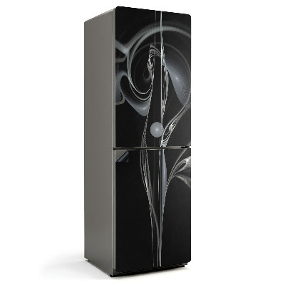 Mata magnetyczna na lodówkę Fale w abstrakcyjnym stylu