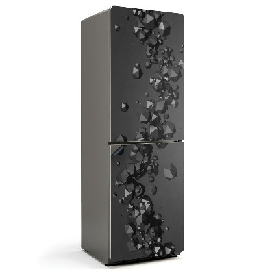 Mata magnetyczna na lodówkę Dynamiczne kształty w przestrzeni