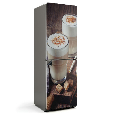 Mata magnetyczna na lodówkę Kawowy raj z delikatną pianką