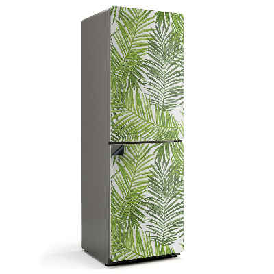 Mata magnetyczna na lodówkę Zieleń tropikalnych liści