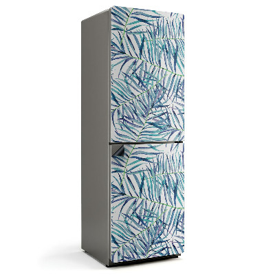 Mata magnetyczna na lodówkę Tropikalny motyw liści